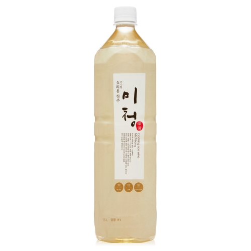 술마켓 우포의 아침 순수요리용 청주 미청 14도 1.5L 무가당