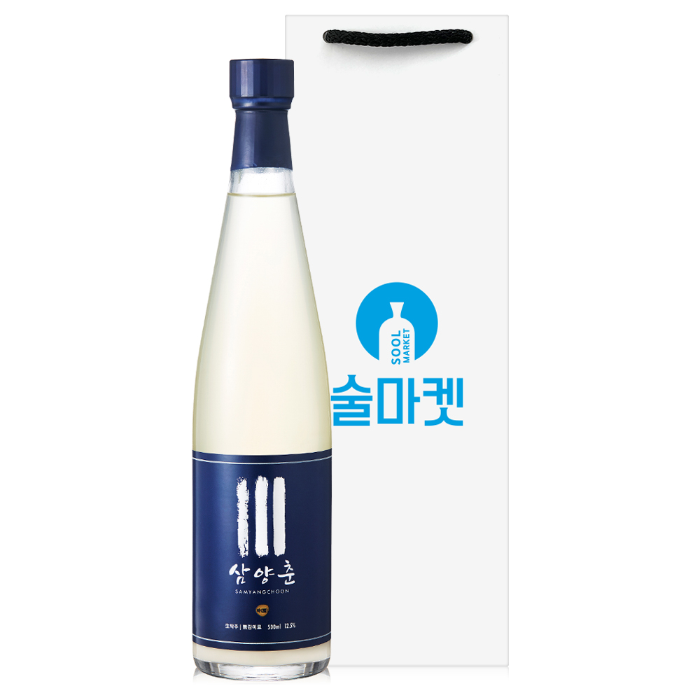 술마켓 송도향 삼양춘 생막걸리12.5도 500ml 삼양주 탁주