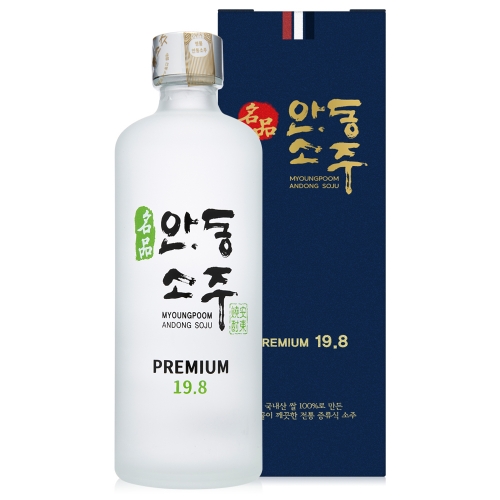 술마켓 명품안동소주 프리미엄 19.8도 375ml 증류소주