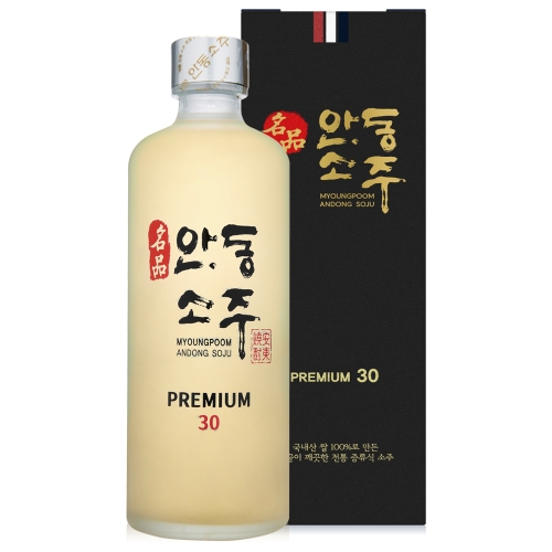 술마켓 명품안동소주 프리미엄 30도 375ml 오크통 숙성 소주