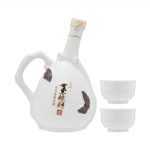 술마켓 명품안동소주 도자기 선물세트 45도 600ml 잔2개