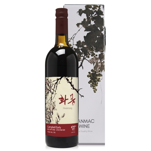 술마켓 산막와이너리 화몽 드라이 와인 13도 750ml