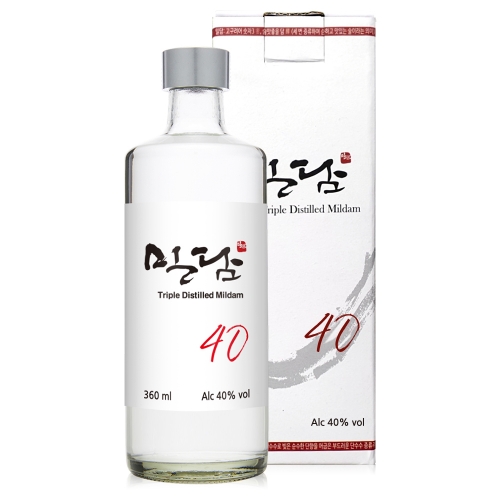 술마켓 착한농부 밀담 40도 360ml 국산단수수 3번증류한 럼