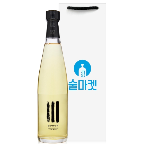 술마켓 송도향 삼양춘 청주 선물세트 15도 500ml 삼양주