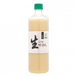 술마켓 다랭이팜 남해쌀 생막걸리 6도 750ml