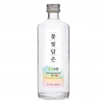 술마켓 고창서해안 꽃빛담은 청정고창 소주 17.3도 360ml 20가지 꽃을 담은 술