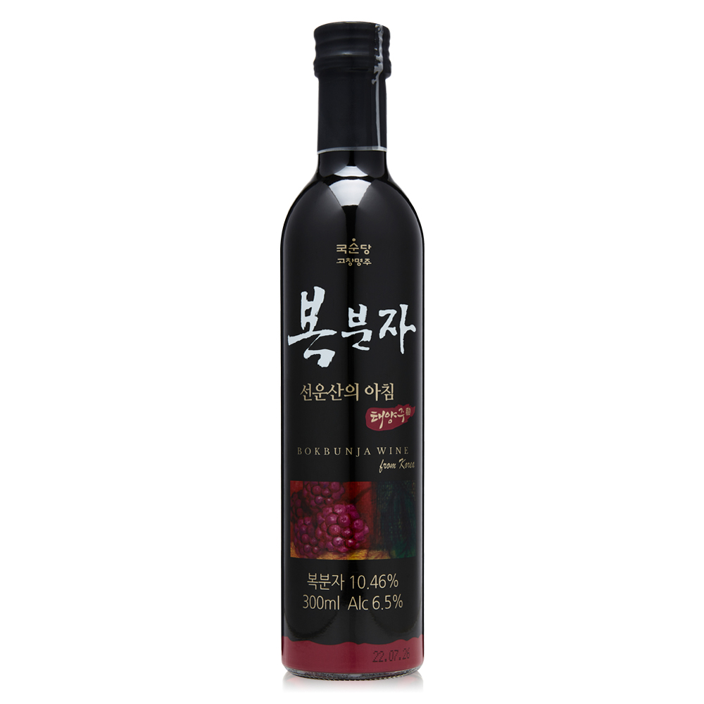 술마켓 국순당고창 선운산의 아침 태양주 6.5도 300ml