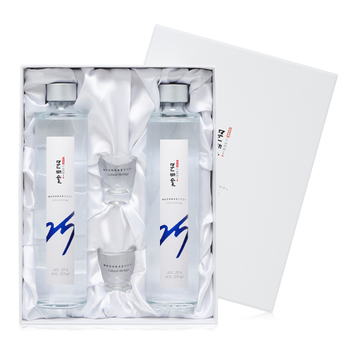 술마켓 문배술 25도 헤리티지 세트 375mlx2병 이기춘명인