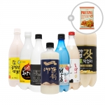 술마켓 실속막걸리세트_금정산성,대대포,호랑이,정고집동동주,선호,알밤,가평잣+프리첼