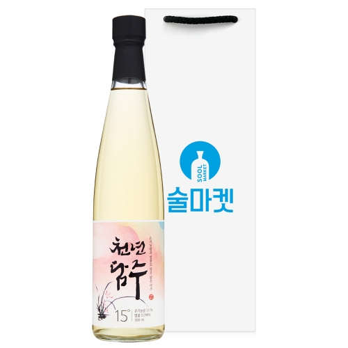 술마켓 죽향도가 천년담주 15도 500ml