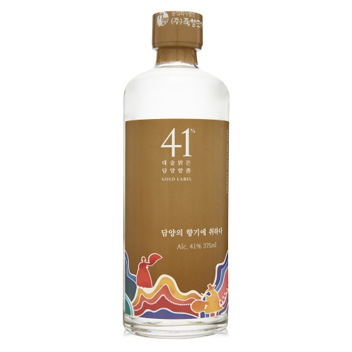 술마켓 죽향도가 대숲담양향 골드 41도 375ml 5년숙성소주