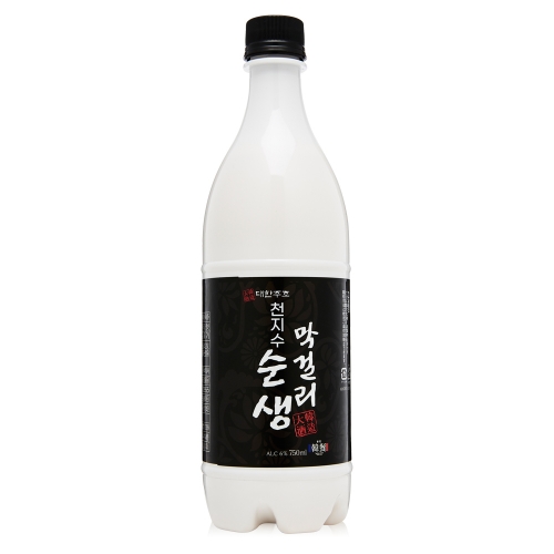 술마켓 대한주조 천지수 순생막걸리 6도 750ml