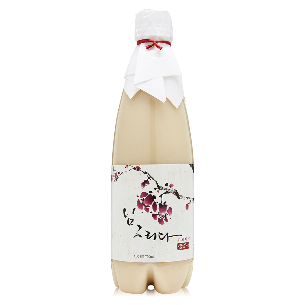 술마켓 가야양조장 님그리다막걸리 6도750ml 무감미료김해쌀