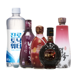 술마켓 복분자주 4병세트 토닉워터 증정 복사주
