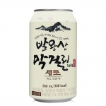 술마켓 일화 발왕산막걸리제로 350ml 무알콜