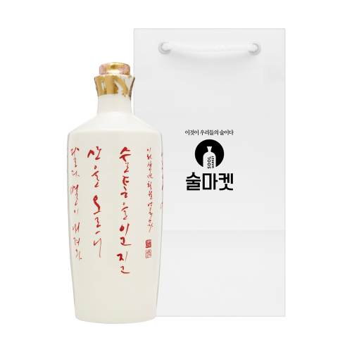 술마켓 진도 홍주 도자기 38도 500ml 전라도 특산품 나혼자산다 선물