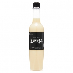 술마켓 오산양조 오매백주막걸리 12도 500ml 무감미료