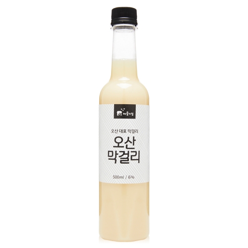 술마켓 오산양조 오산막걸리 6도 500ml 무감미료