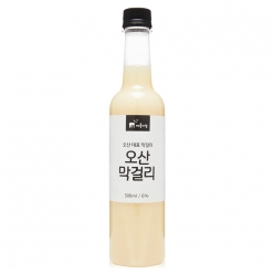 술마켓 오산양조 오산막걸리 6도 500ml 무감미료