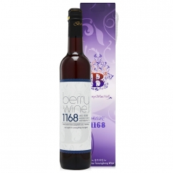 술마켓 블루 베리와인1168 드라이 13도 500ml 캠벨포도