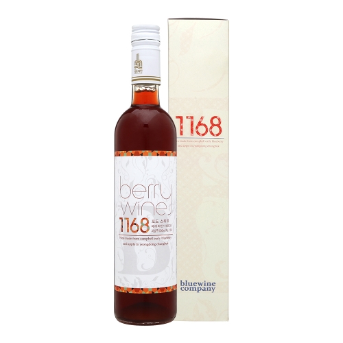 술마켓 블루 베리와인1168 스위트 13도 500ml 캠벨포도