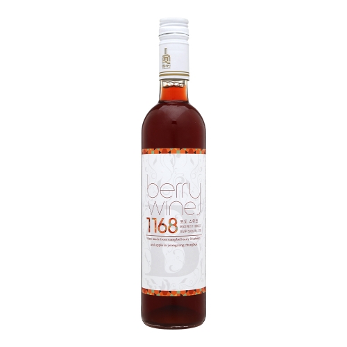 술마켓 블루 베리와인1168 스위트 13도 500ml 캠벨포도