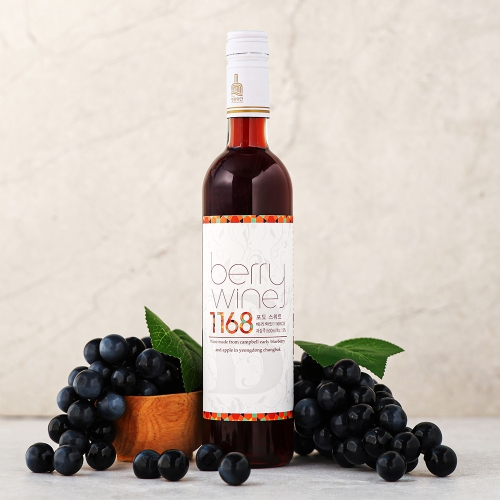 술마켓 블루 베리와인1168 스위트 13도 500ml 캠벨포도