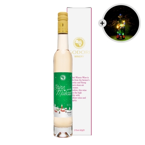 술마켓 고도리 샤인머스캣화이트와인10.5도375ml망고포도와인