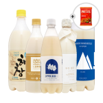 술마켓 술마켓 프리미엄막걸리세트_해창9도,우곡생주,살맛나네,느린마을한번더,나루+프리첼