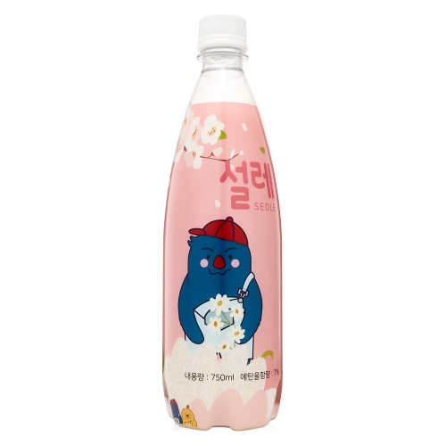 술마켓 몬스터빌리지 설레 생막걸리 7도 750ml