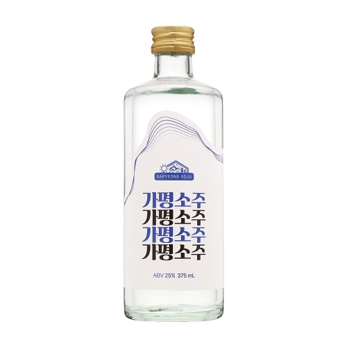 술마켓 우리소주조합 가평소주 25도 375ml