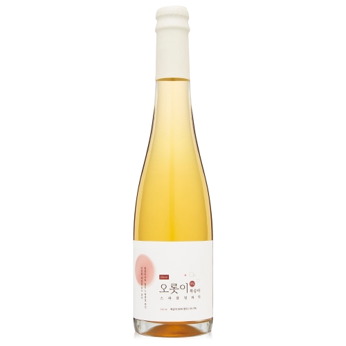 술마켓 솔티마을 오롯이 달콤 복숭아 스파클링와인 9도 375ml