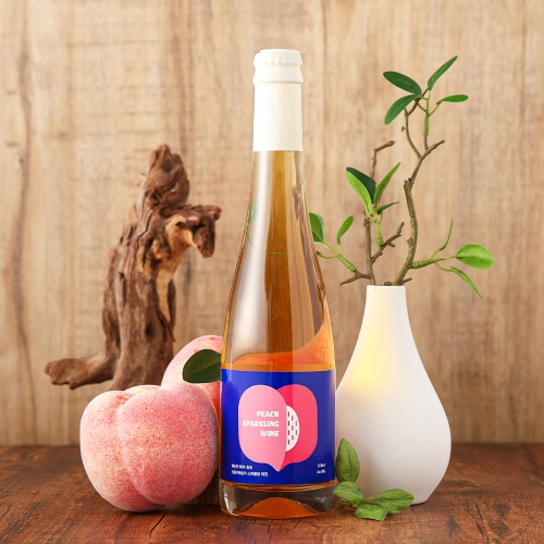 술마켓 솔티마을 오롯이 달콤 복숭아 스파클링와인 9도 375ml