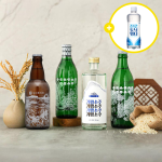 술마켓 우리소주 세트25도 360ml x4병_가평,당진,강릉,성산포_토닉증정