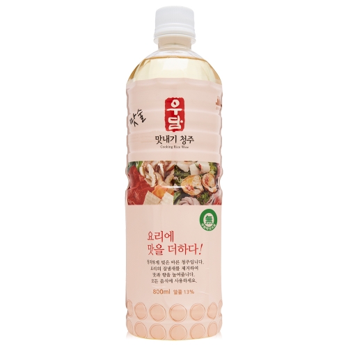 술마켓 참주가 우담 맛내기청주 13도 800ml 요리맛술