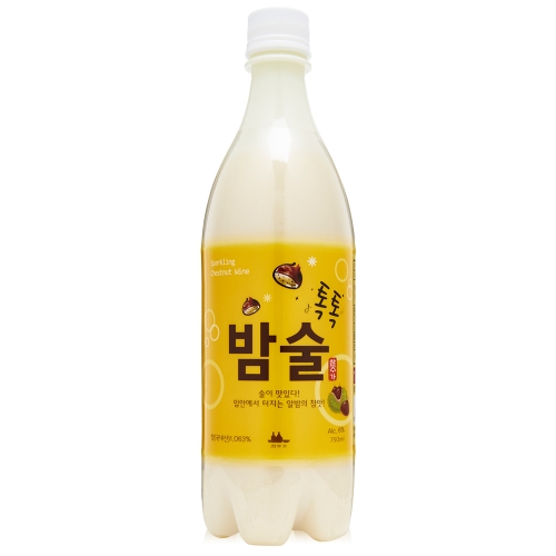 술마켓 참주가 스파클링 톡톡밤술 6도 750ml 밤막걸리