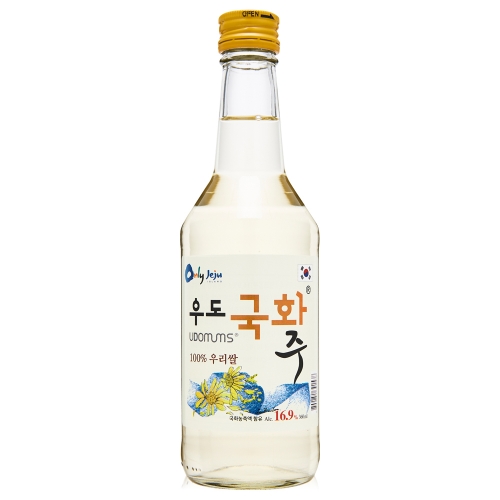 술마켓 제주도 우도국화주 16.9도 360ml 제주도국화함유