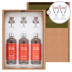 술마켓 서울고량주 레드세트 35도 375mlx3병 세트 서울고량주잔 2P 증정