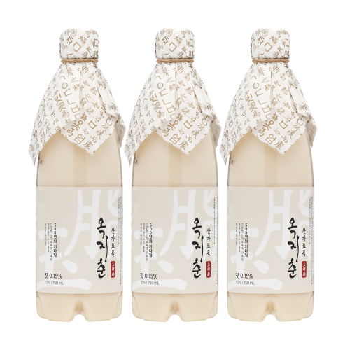 우리도가 옥지춘 10도 750mlx3 프리미엄 막걸리