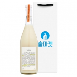 술마켓 스탠딩에그 오래된노래 생막걸리 10도 750ml 철원오대쌀,무감미료