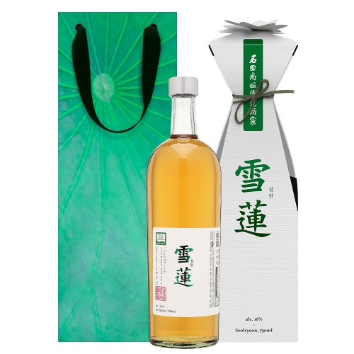 술마켓 석전주가 설련주 16도 750ml 곽우선명인 백련화 약주