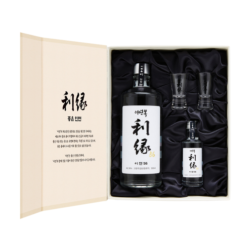 한국고량주 이연세트 56도 500ml/50ml 각1병 이연복셰프공동개발