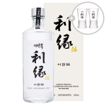 술마켓 한국고량주 이연 56도 500ml 이연복셰프공동개발 이연잔 2P 증정