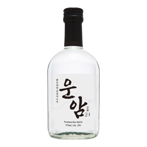 술마켓 맑은내일 운암 24도 375ml 증류식소주