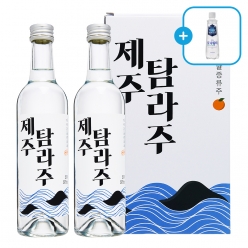 [레몬토닉증정]술마켓 제주탐라주 20도 375ml x2병 제주감귤증류주