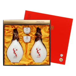 술마켓 대대로 진도홍주 루비콘도자기세트 40도 500ml x2