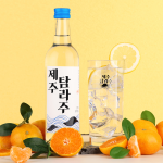 술마켓 제주탐라주 하이볼잔세트 20도 375ml 본품+전용잔_토닉증정