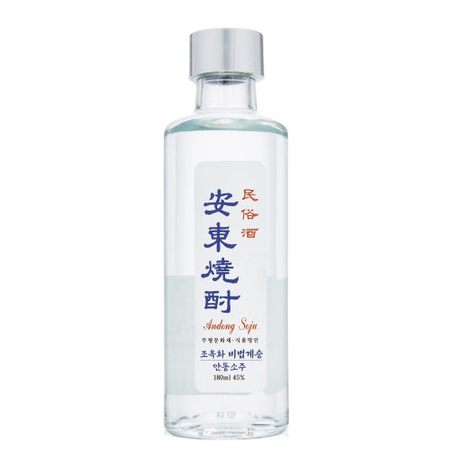 술마켓 김연박명인 민속주안동소주 45도 180ml 조옥화1대명인