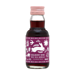 술마켓 내변산 부안참뽕와인 미니어쳐 13도 90ml