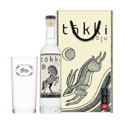 술마켓 토끼소주 화이트기프트세트 23도 375ml 화이트1병+토끼소주전용잔